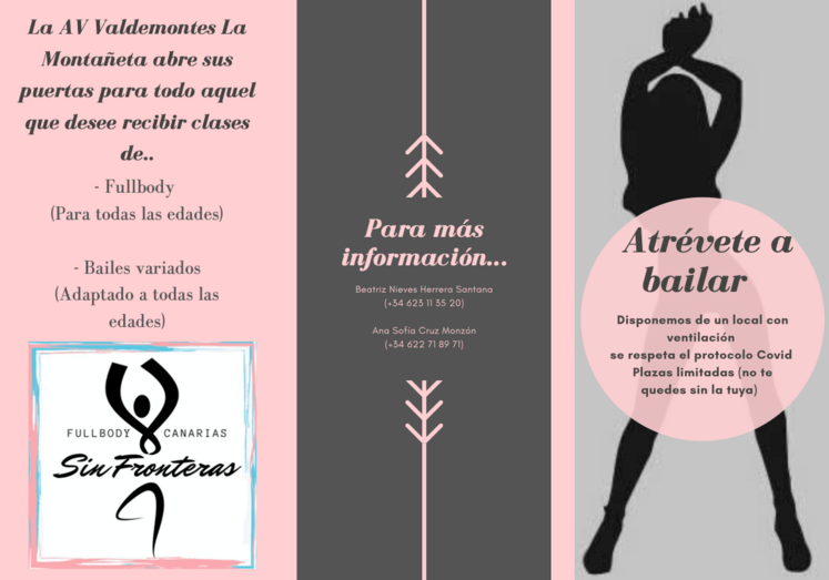 Cartel promocional de las clases / TA